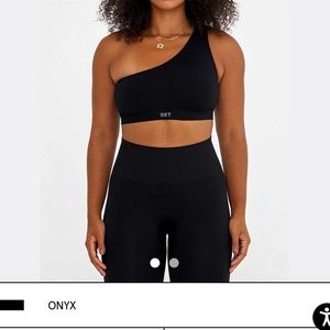 Set Active sculptflex Legging and ribbed one shoulder bra